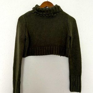 crop sweater by tobi